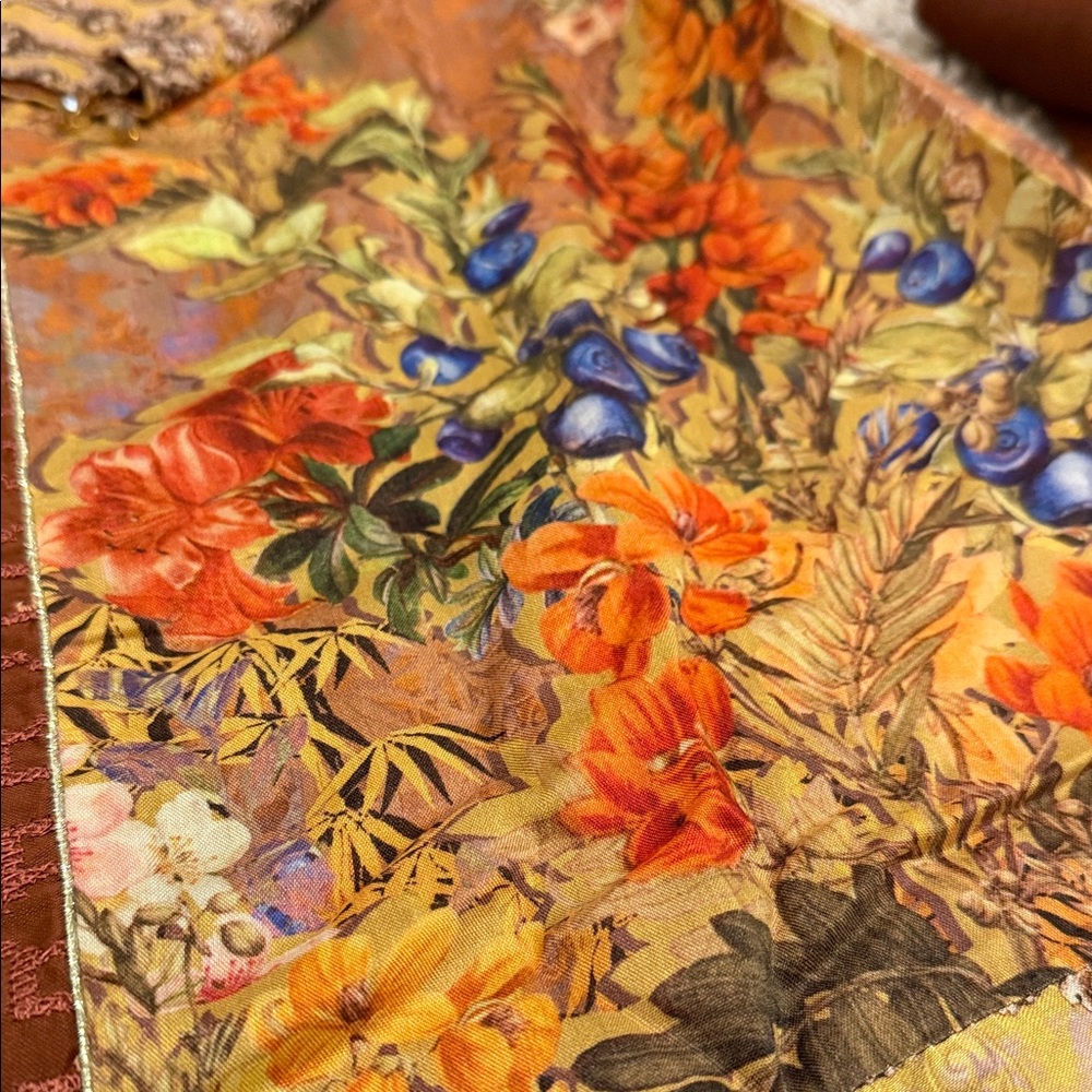 Patchwork Long Sleeve 3 Piece Suit - image 3